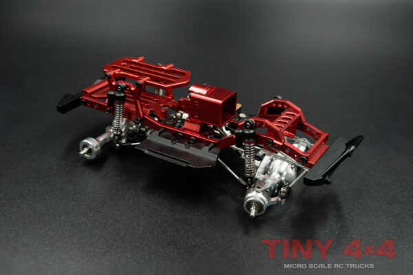 Full Metal Orlandoo Hunter A01 Chassis (Red/Black)