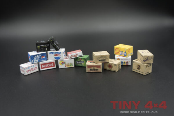 Scale boxes for 1/32 and 1/35 Micro RCs