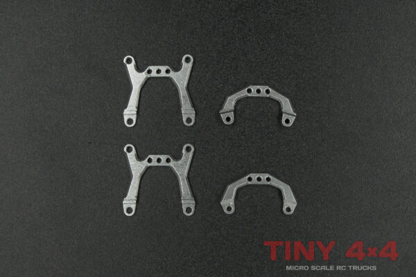 Alloy Shock Towers for Orlandoo Hunter A01, A02 and A03