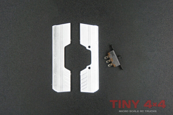 Alloy Floor Panels for Orlandoo OH32A02 Chassis