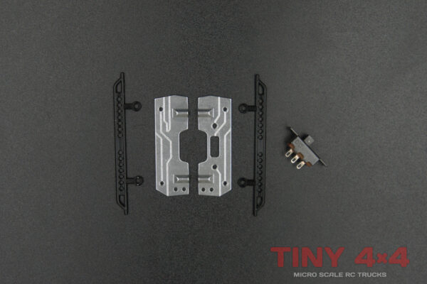 Alloy Floor Panels for Orlandoo OH32A03 Chassis