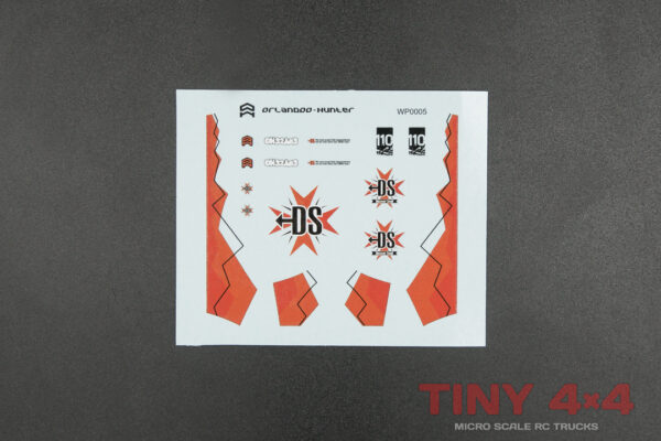 1/35 1/32 Decals for Orlandoo Hunter – Defender DS Decals