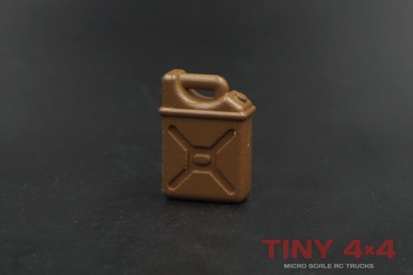 Brown Jerry Cans for 1/32 and 1/24 Micro RCs