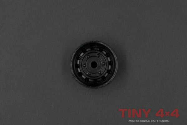 New Steelies Single Alloy Wheel Black