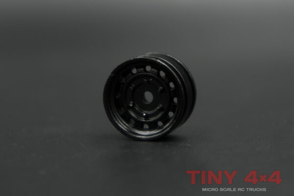 New Steelies Single Alloy Wheel Black