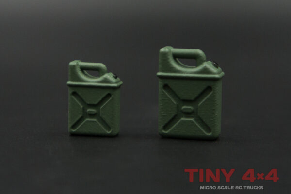 Green Jerry Cans for 1/32 and 1/24