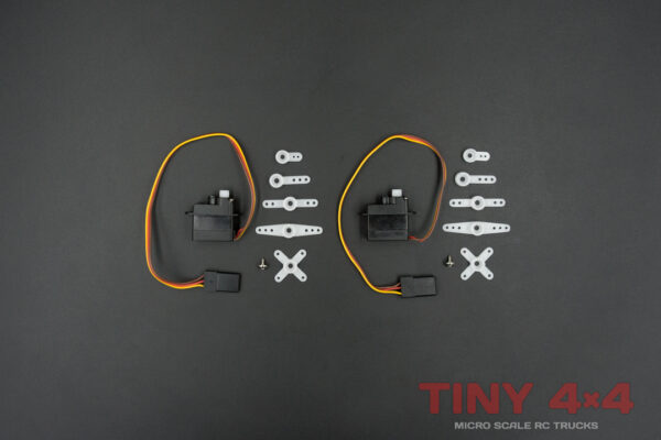 X-Row Kuro King 2.2g Low Voltage Micro Servos (2x)