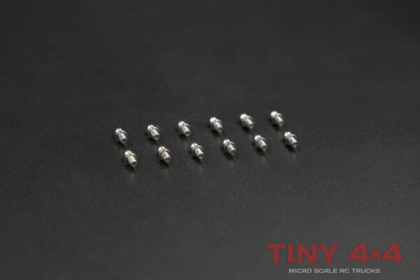 X-Row Kuro King 2mm Ball Head Screws