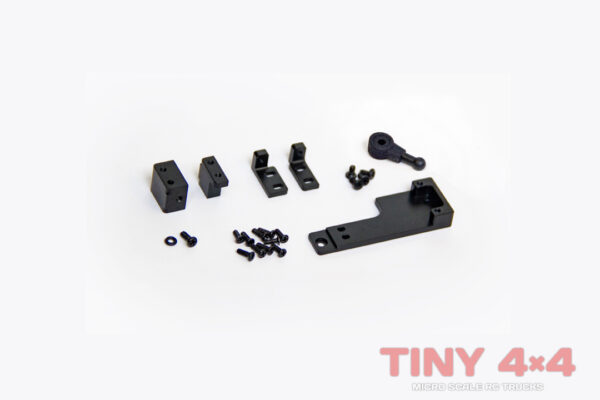 X-Row Kuro King 2.0 Diff/Speed Servo Mounts for 4.3g Servos