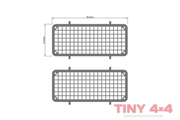 X-Row Kuro King Side Window Mesh