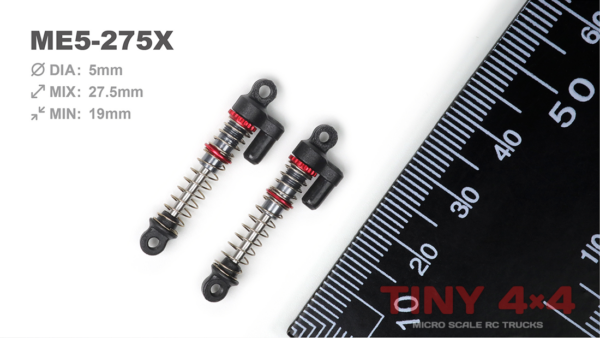 ME5-275X Alloy Threaded Front Shocks for OH32X02