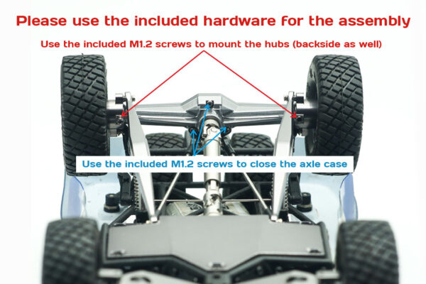 Alloy Rear Axle Casing for OH32X02