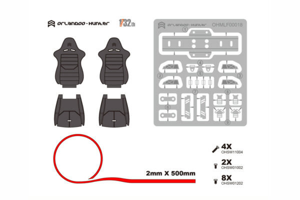 Orlandoo MX0064 Bucket Seats for OH32X02